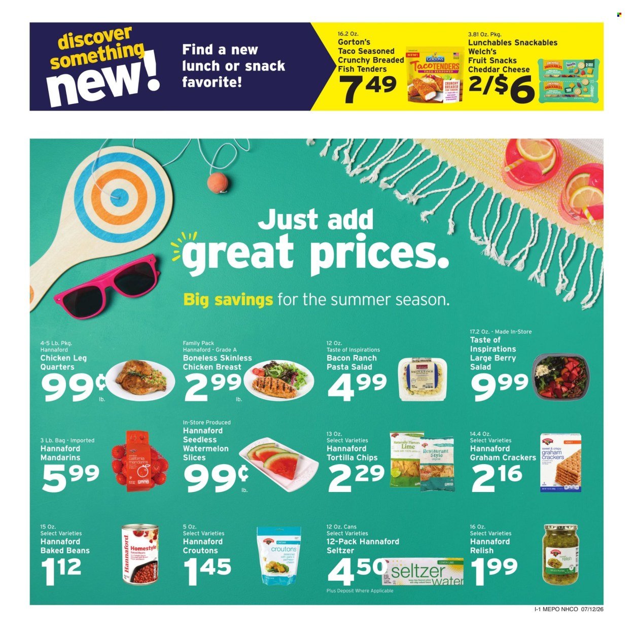 HANNAFORD ad - Weekly Ad