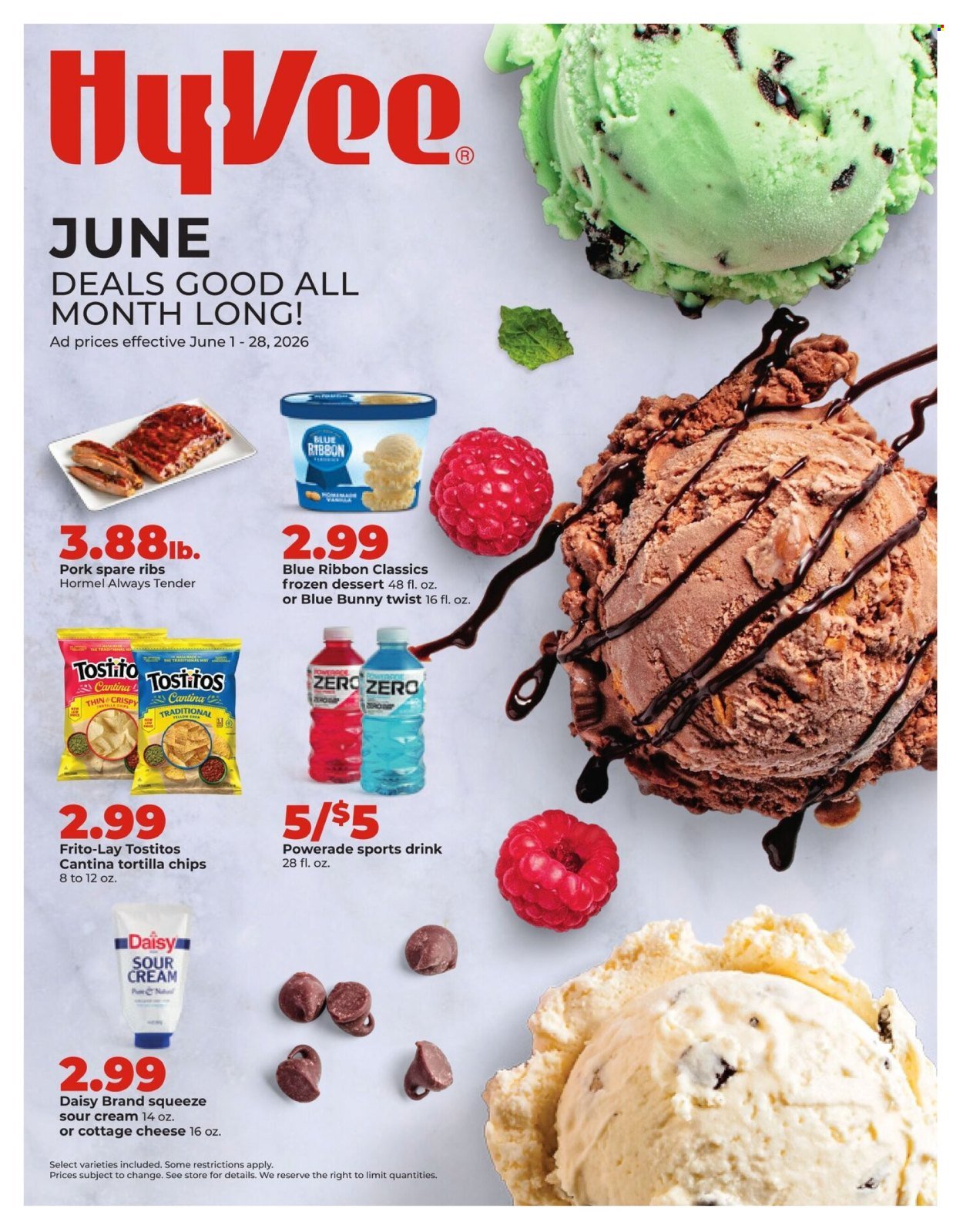 HY-VEE ad - Deals good all month long!