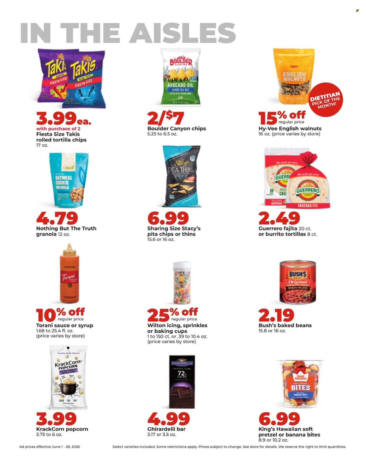 HY-VEE ad - Deals good all month long!