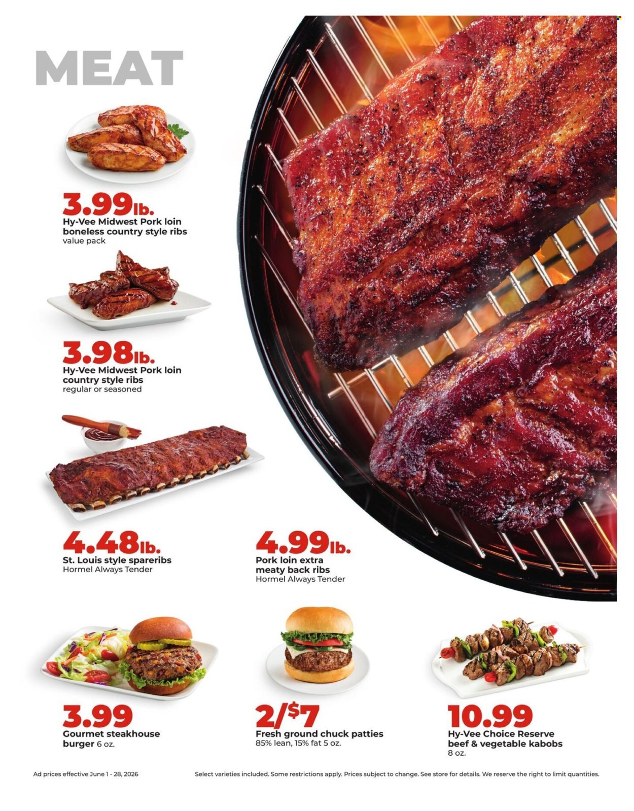HY-VEE ad - Deals good all month long!