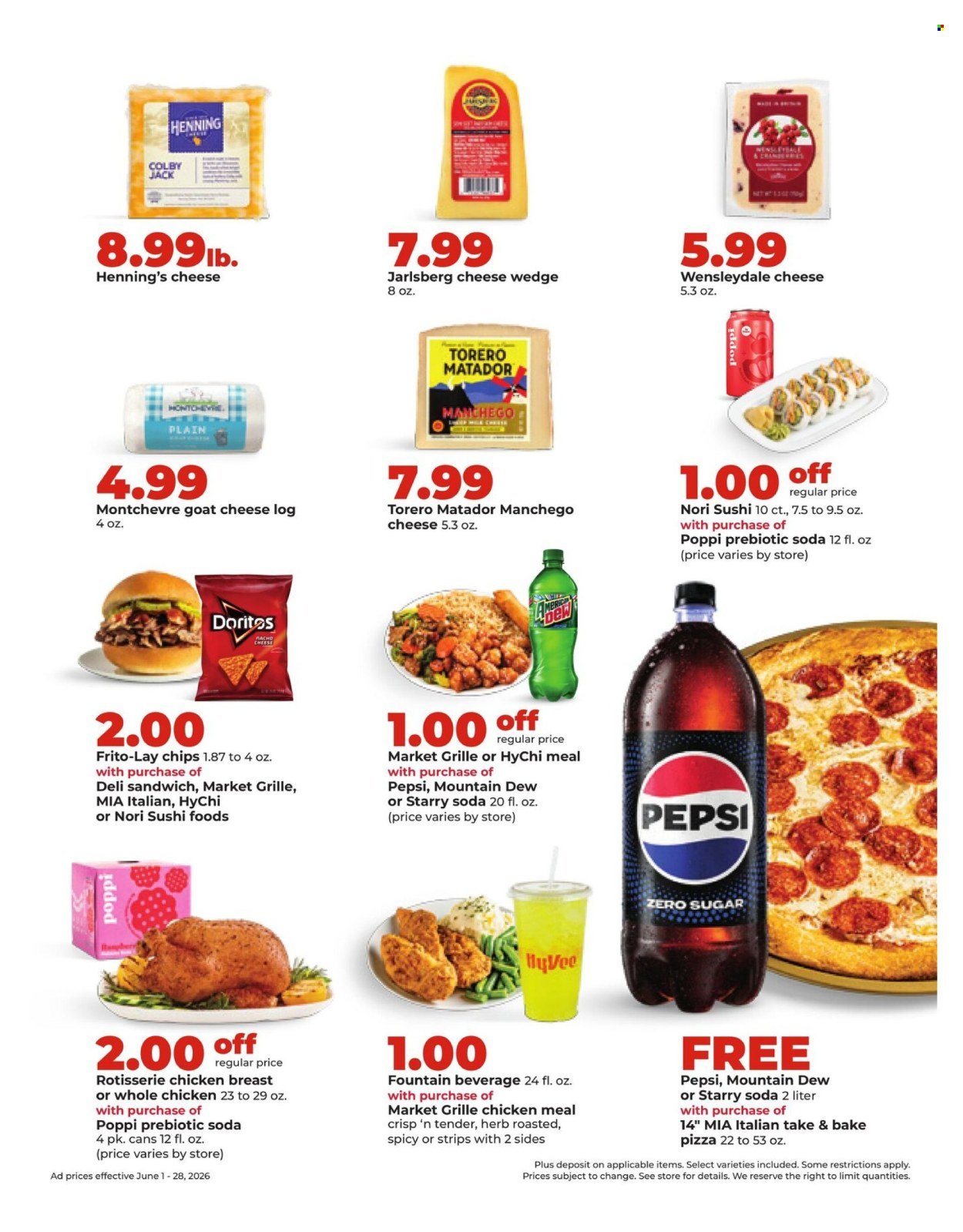 HY-VEE ad - Deals good all month long!