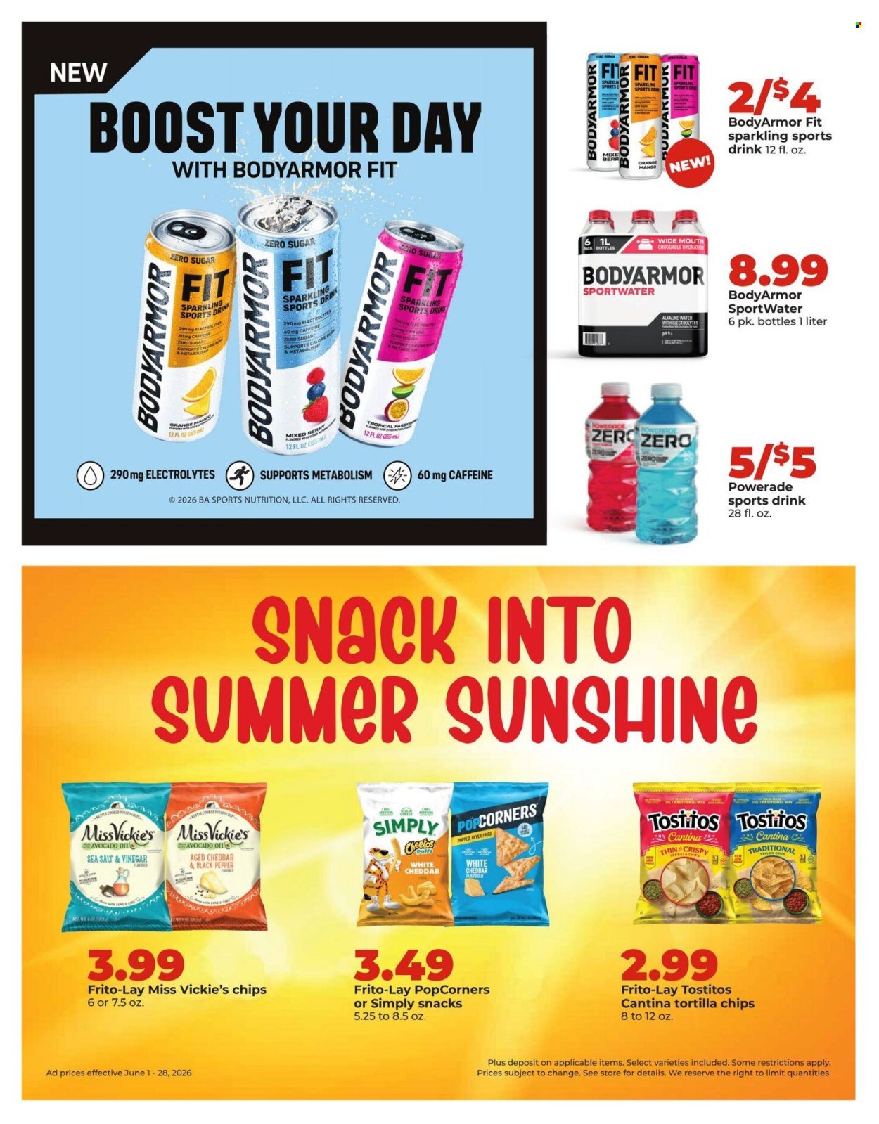 HY-VEE ad - Deals good all month long!