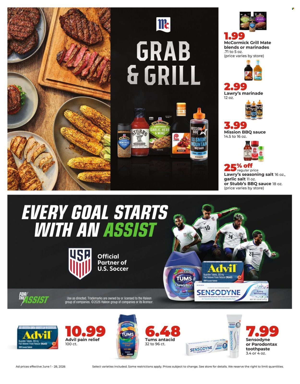 HY-VEE ad - Deals good all month long!