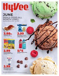 HY-VEE ad - Deals good all month long!