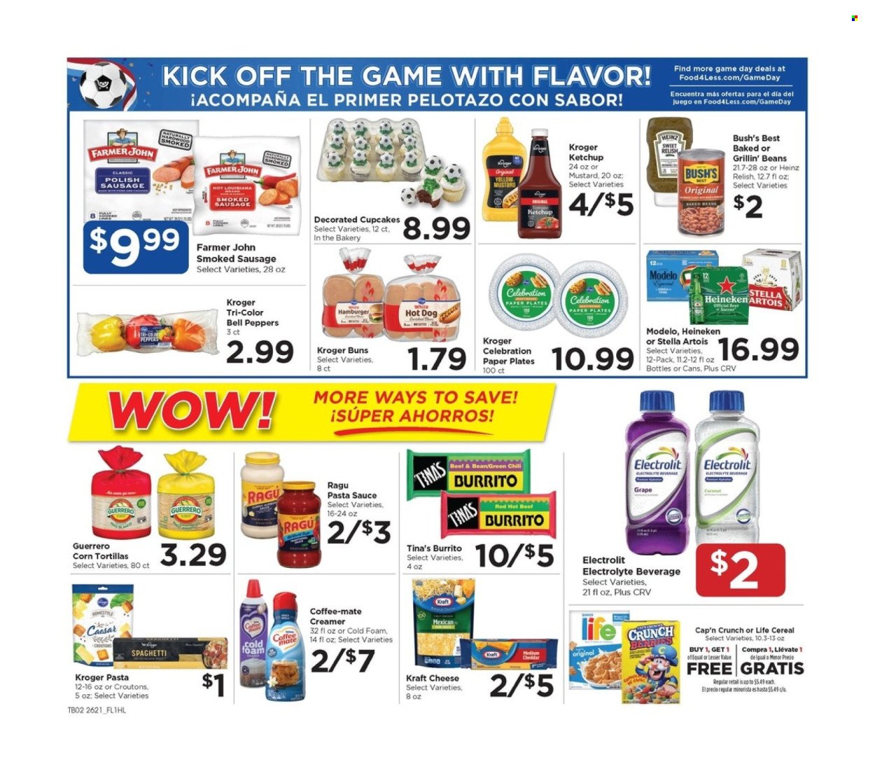 FOOD 4 LESS ad - Weekly Ad