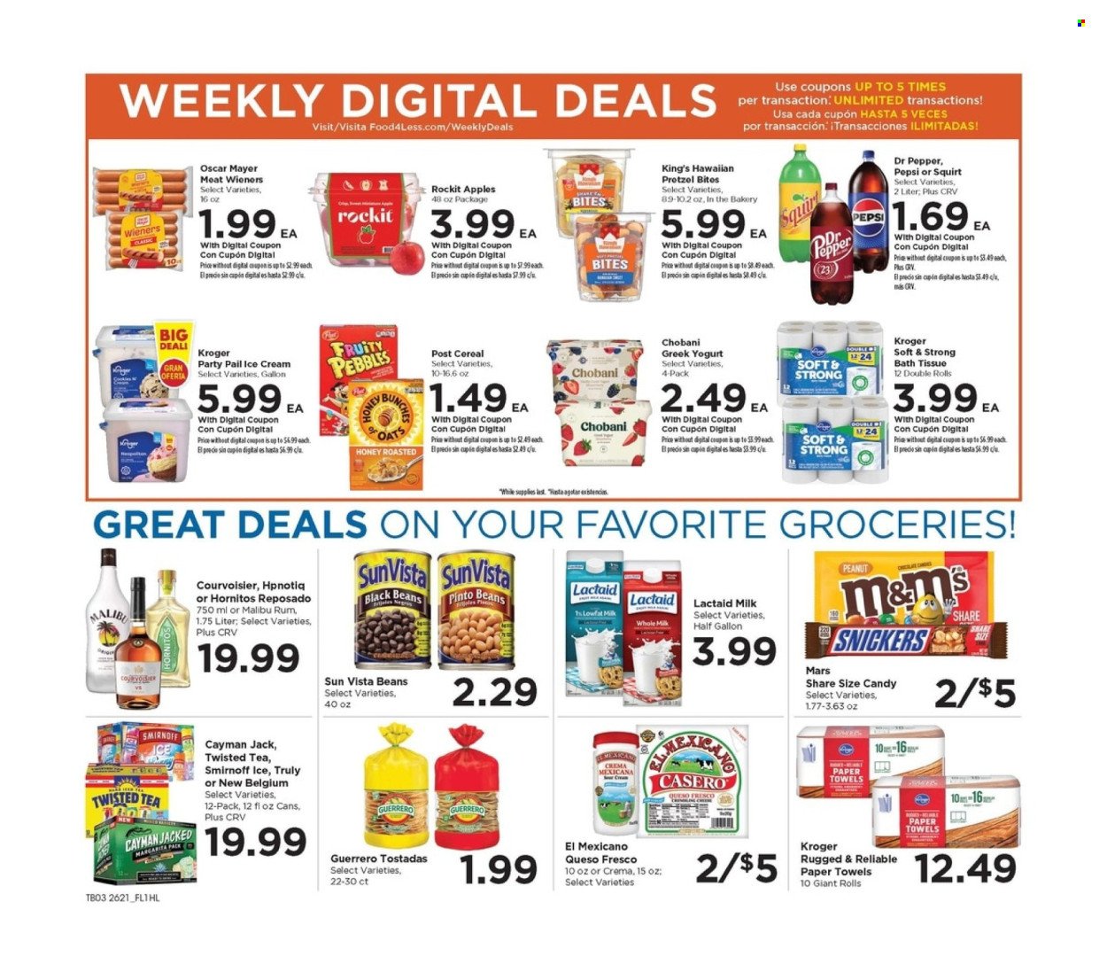 FOOD 4 LESS ad - Weekly Ad
