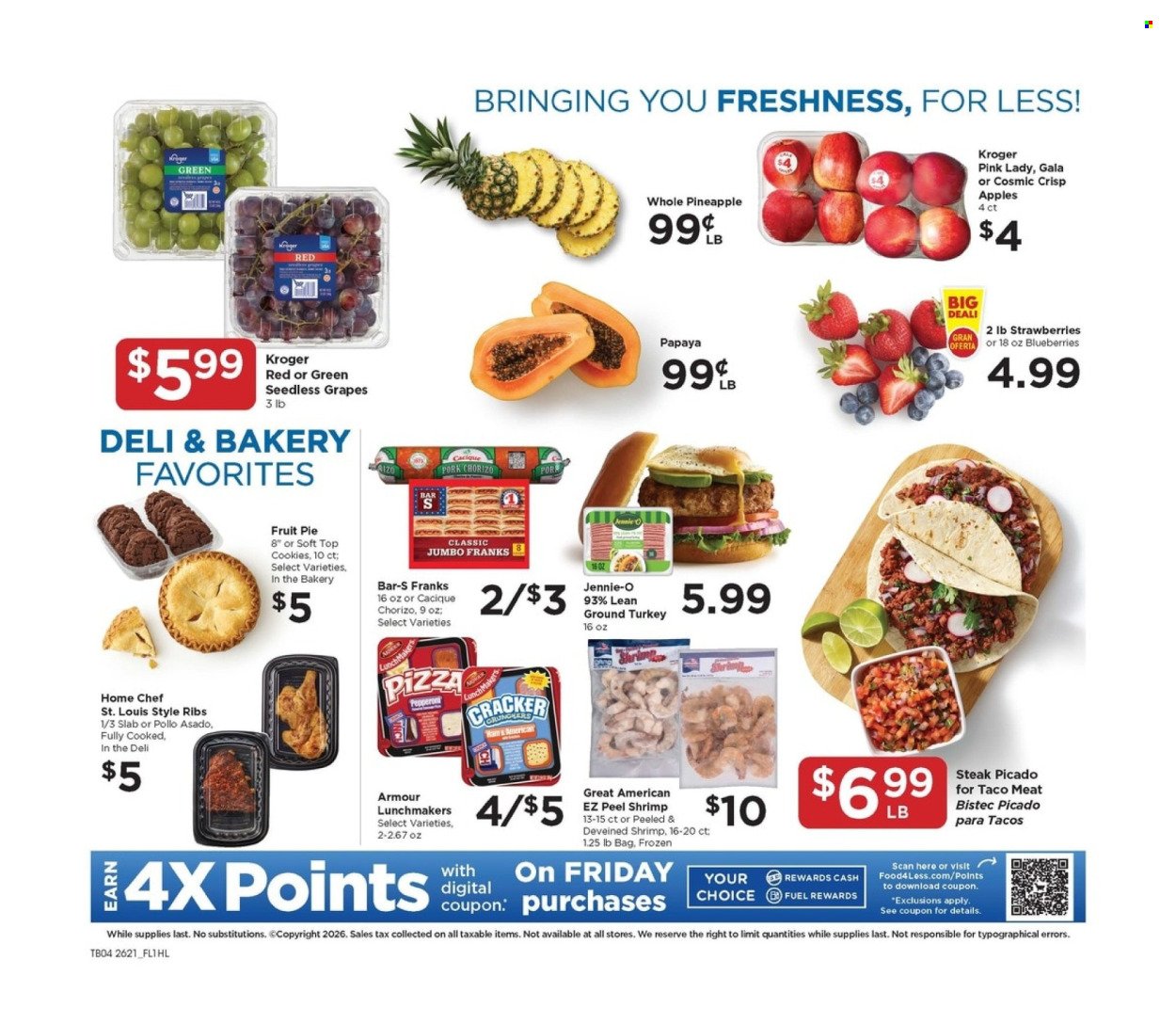 FOOD 4 LESS ad - Weekly Ad