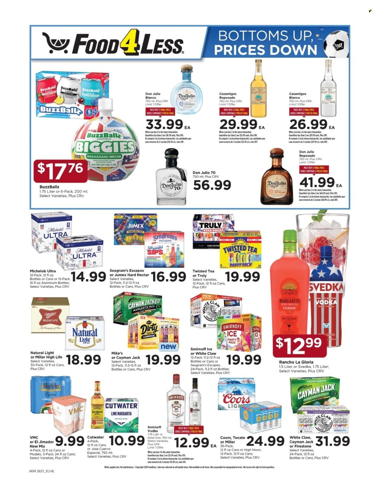 FOOD 4 LESS ad - Weekly Ad
