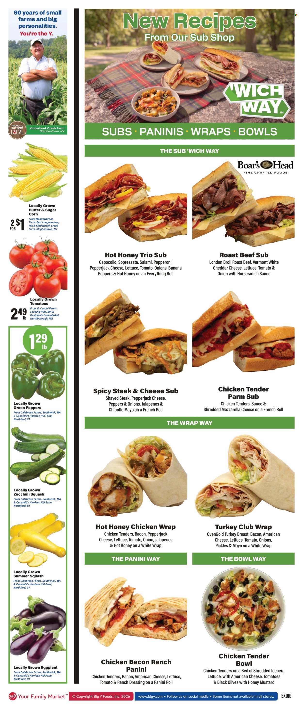 BIG Y ad - Weekly Ad