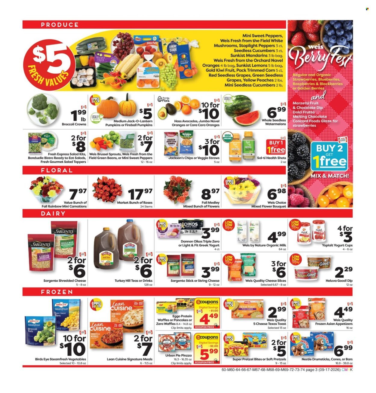 WEIS ad - Weekly Ad