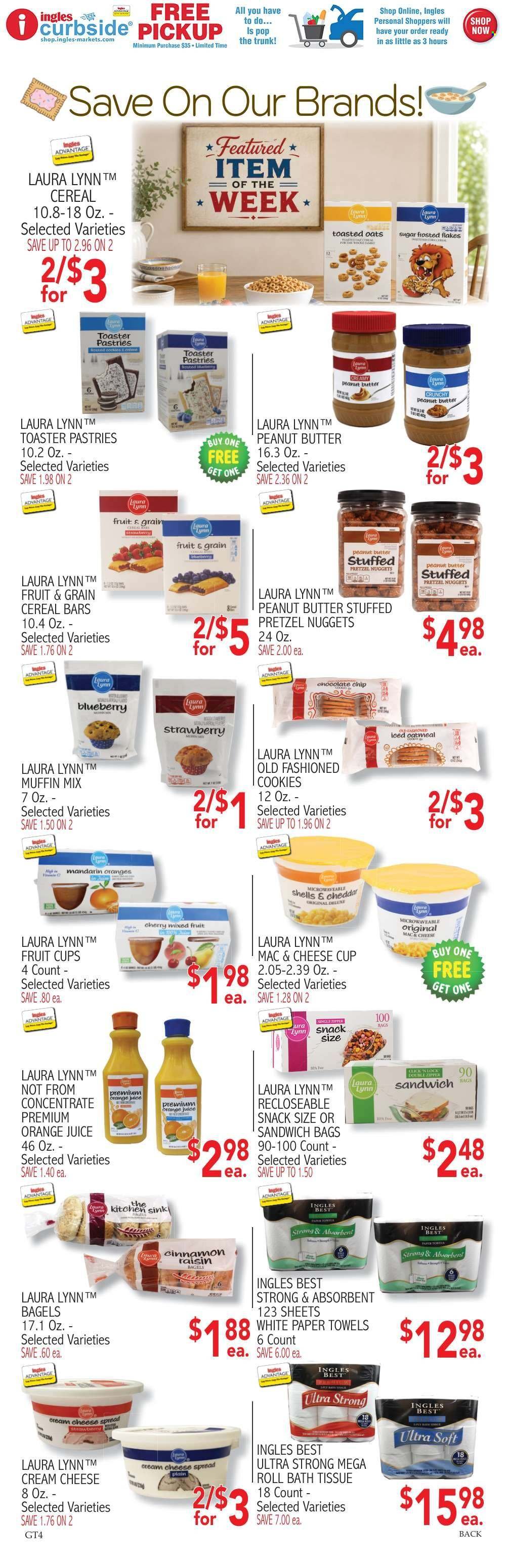 INGLES ad - Specials