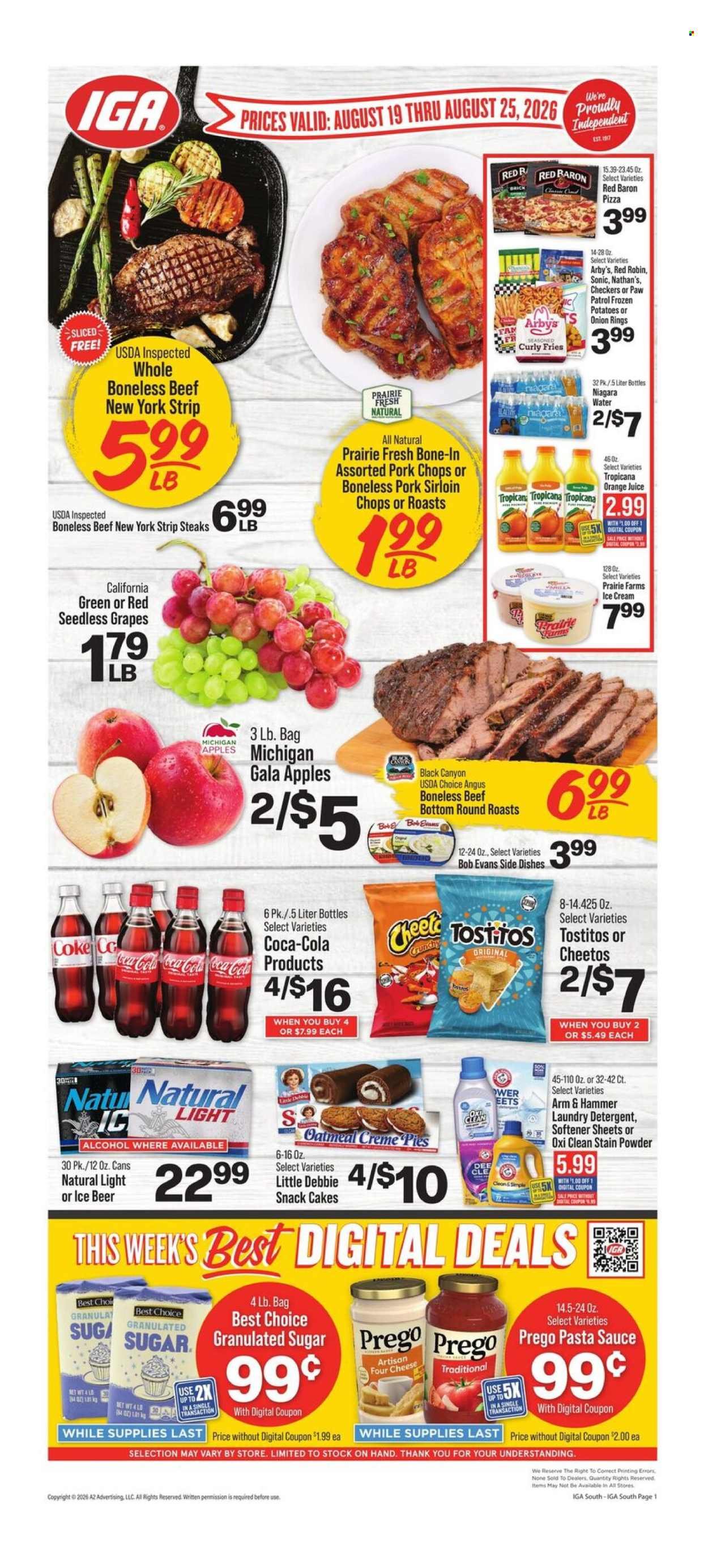 IGA ad - Weekly Ad