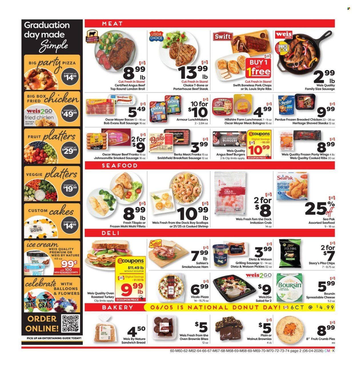 WEIS ad - Weekly Circular