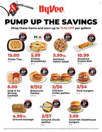 HY-VEE ad - Pump up the Savings