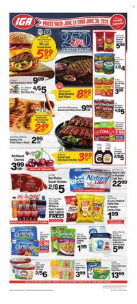 IGA ad - Weekly Ad