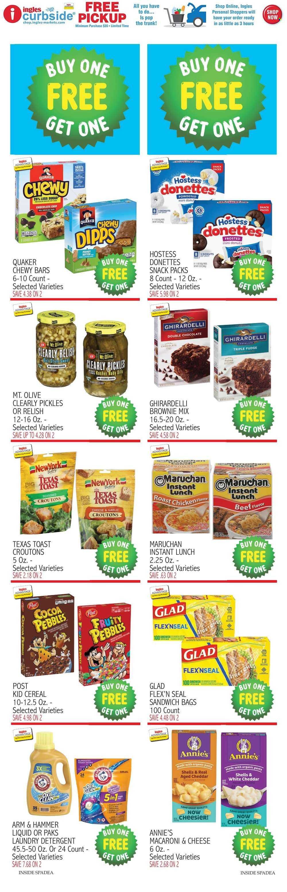 INGLES ad - Specials