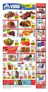VONS ad - Weekly Ad