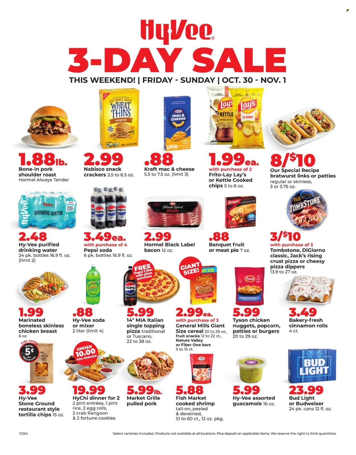 HY-VEE ad - 3-DAY SALE