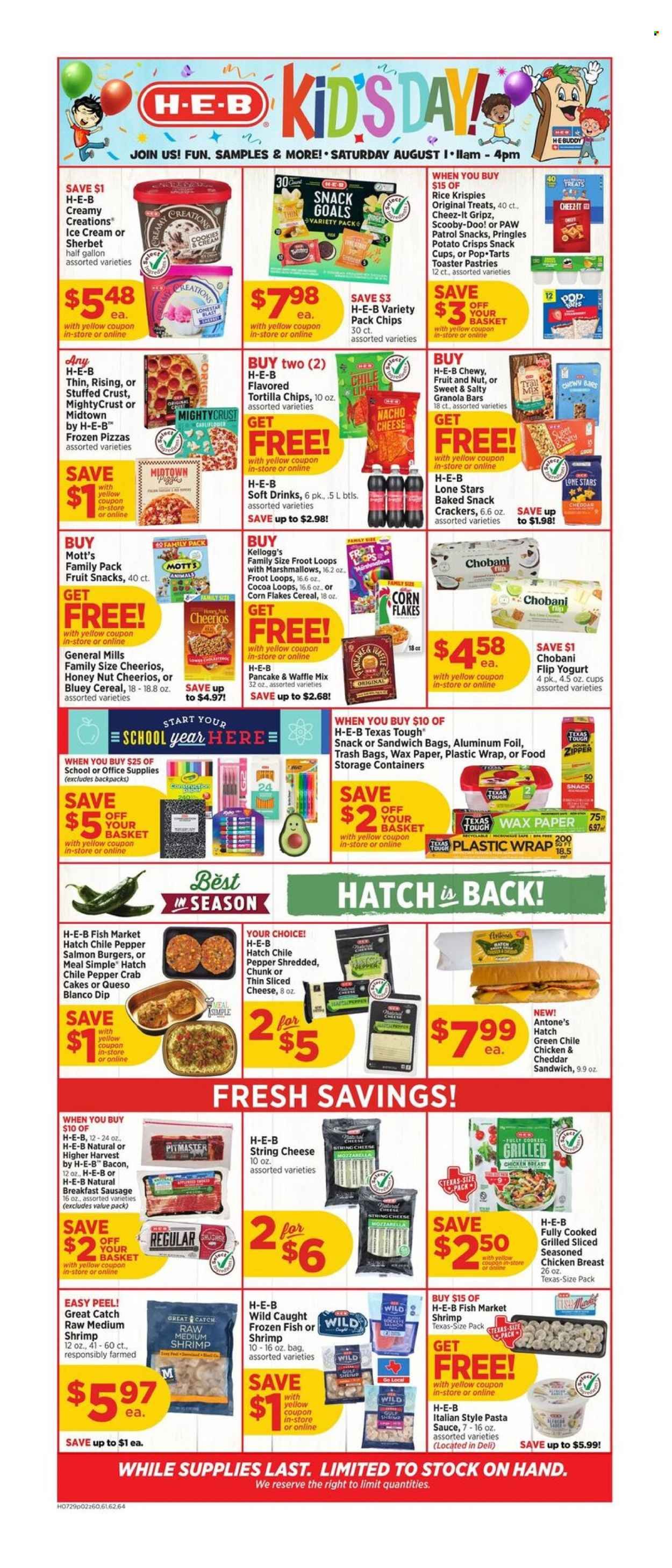 H-E-B ad - Weekly Ad