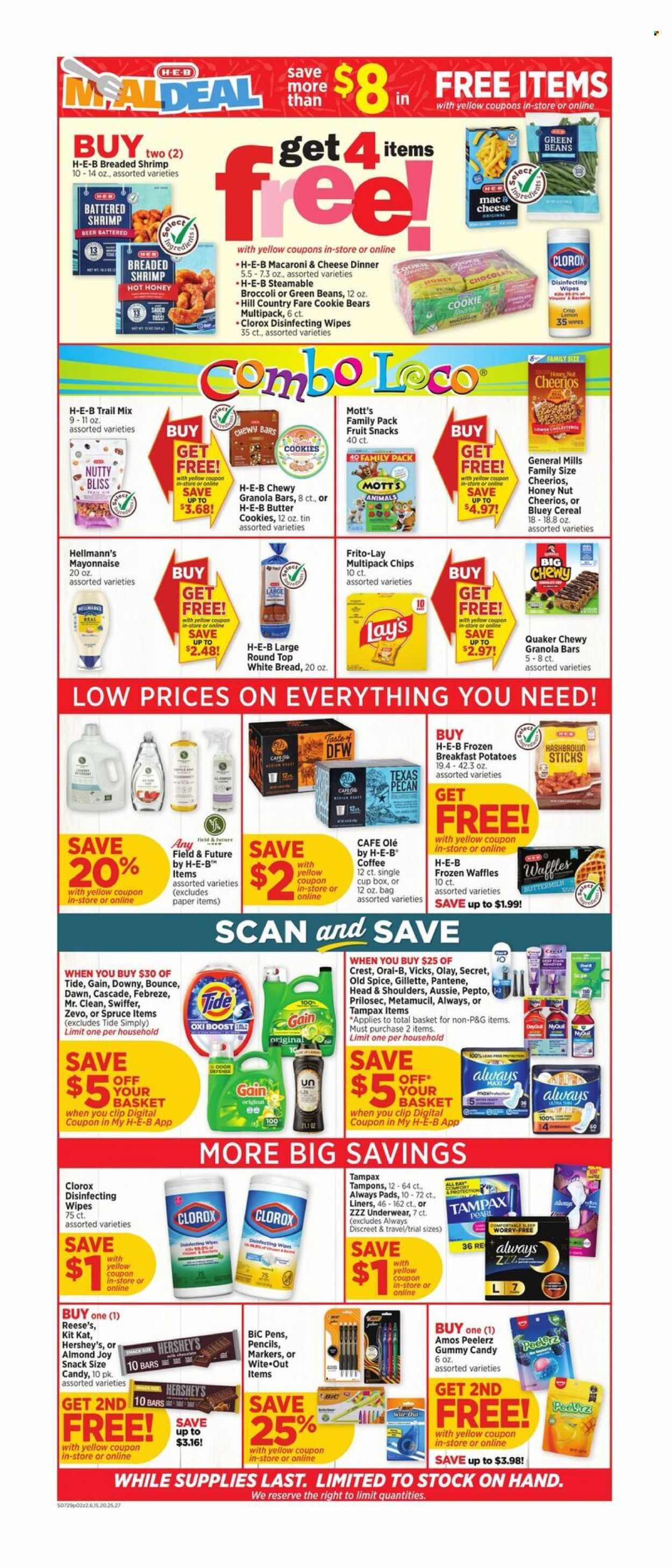 H-E-B ad - Weekly Ad