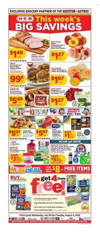 H-E-B ad - Weekly Ad