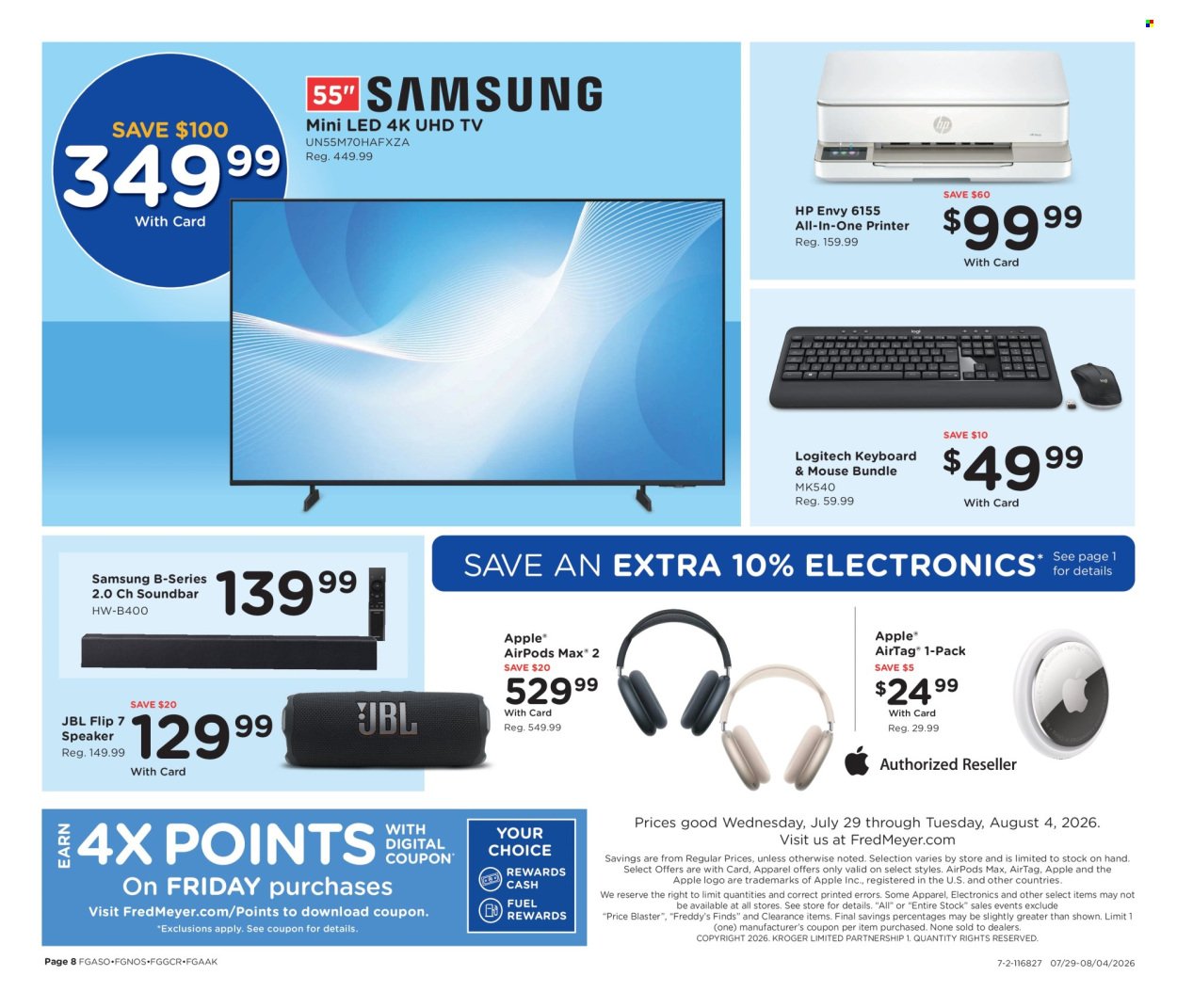 FRED MEYER ad - Home & Apparel