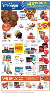 KROGER ad - Weekly Ad