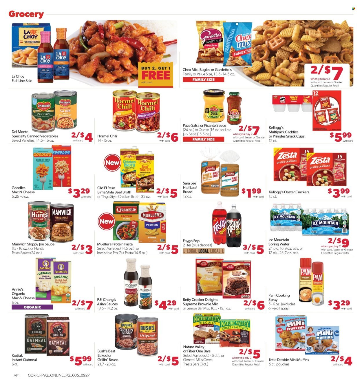 FAMILY FARE ad - from Sun, September 27, 2026