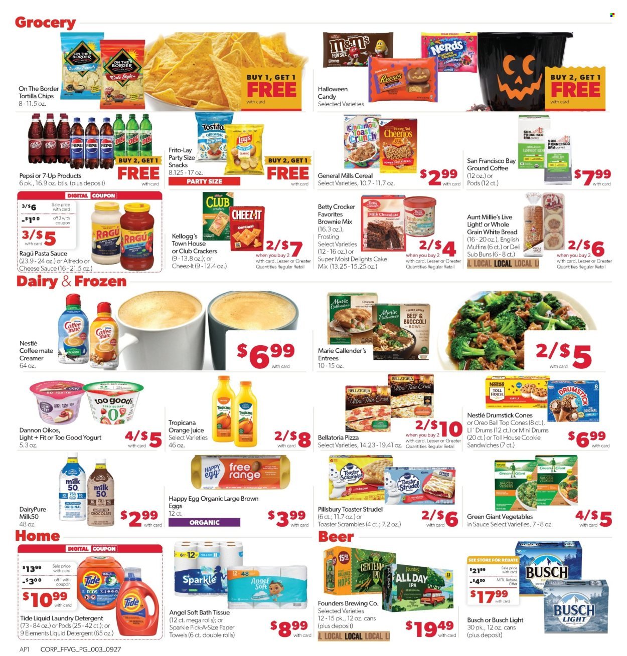 FAMILY FARE ad - from Sun, September 27, 2026