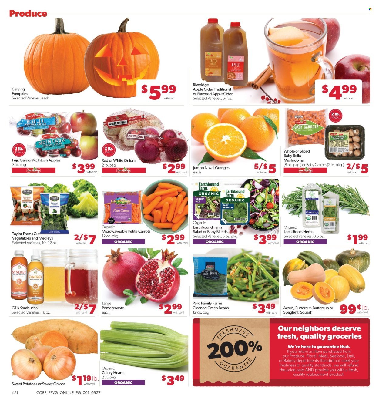 FAMILY FARE ad - from Sun, September 27, 2026