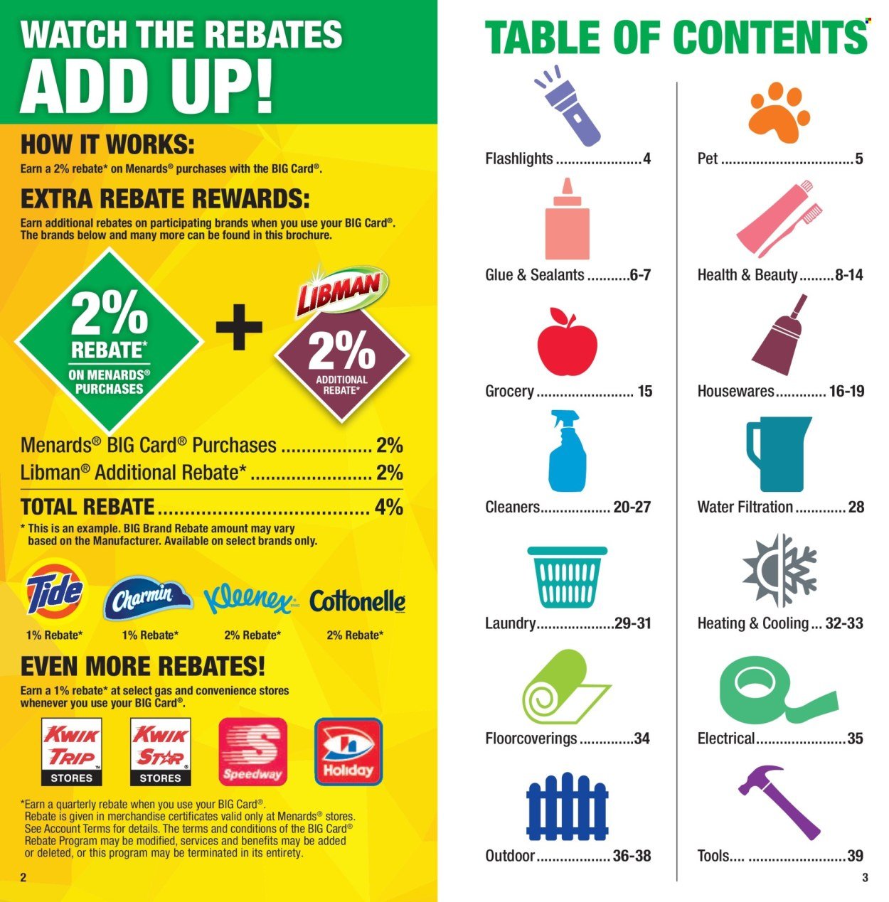 MENARDS ad - Contractor Catalog