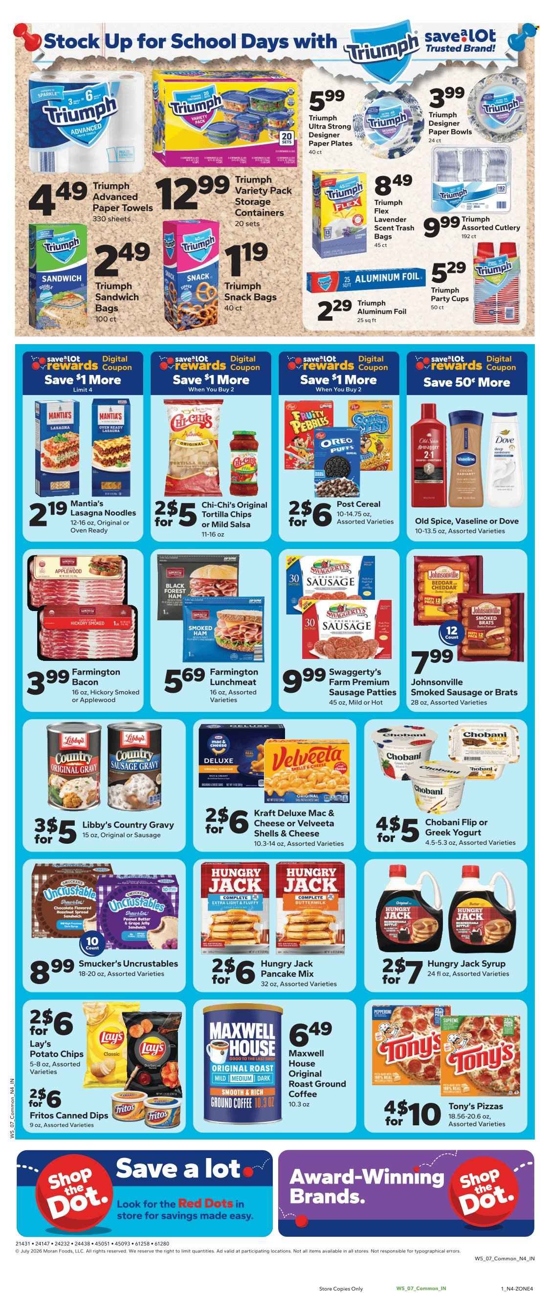 SAVE A LOT ad - Weekly Ad
