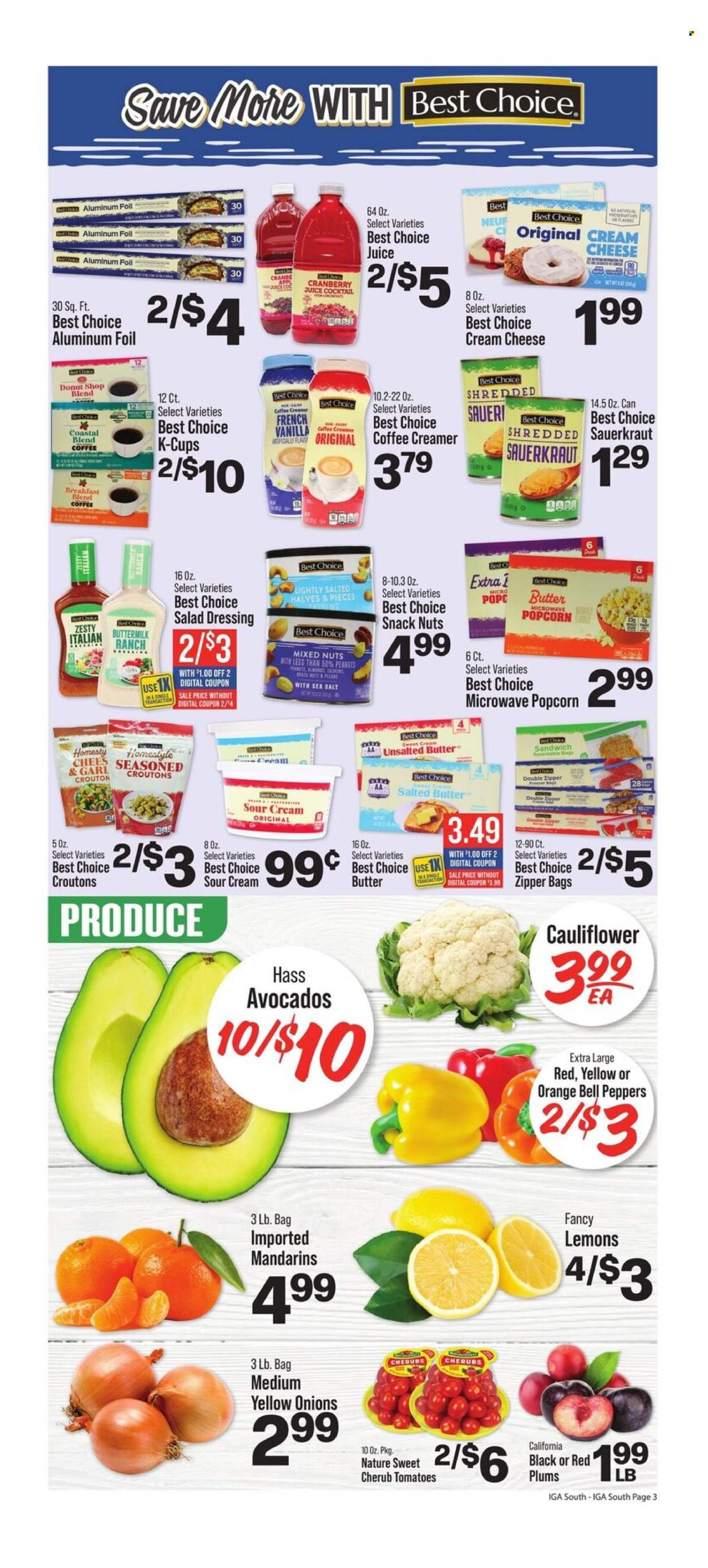 IGA ad - Weekly Ad