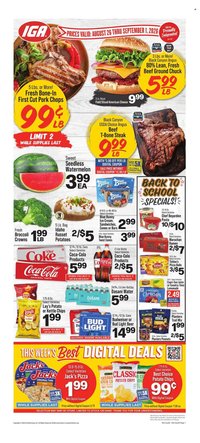 IGA ad - Weekly Ad