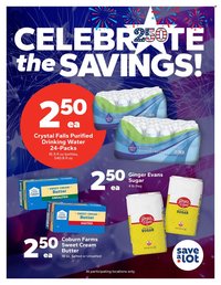 SAVE A LOT ad - Special Promotion