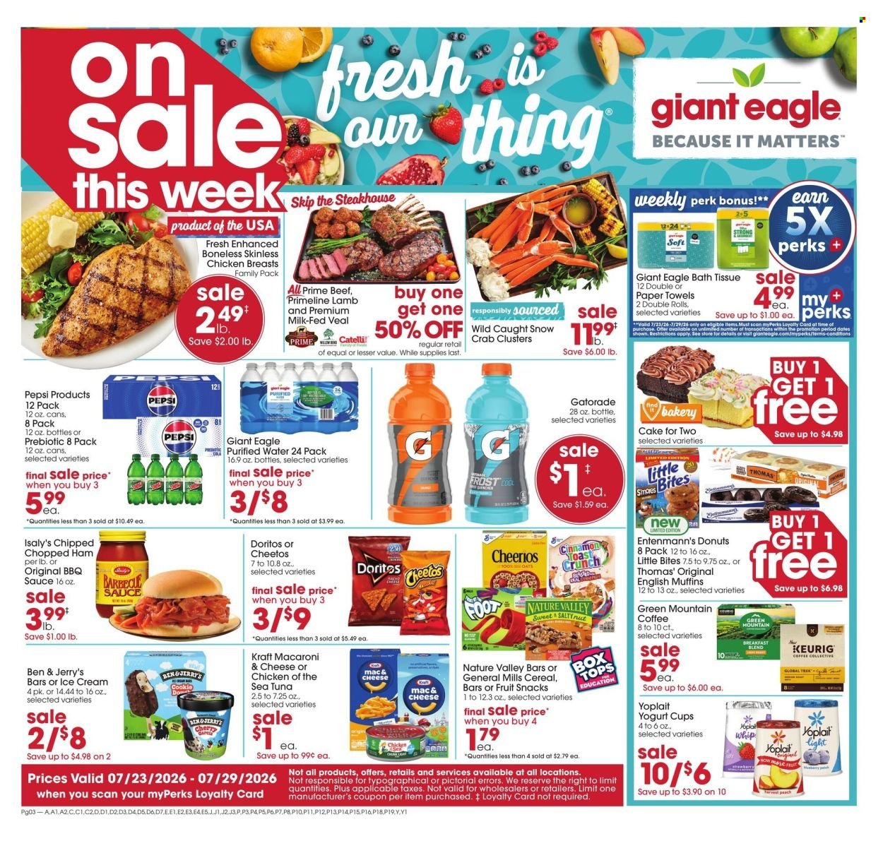 GIANT EAGLE ad - Weekly Sale