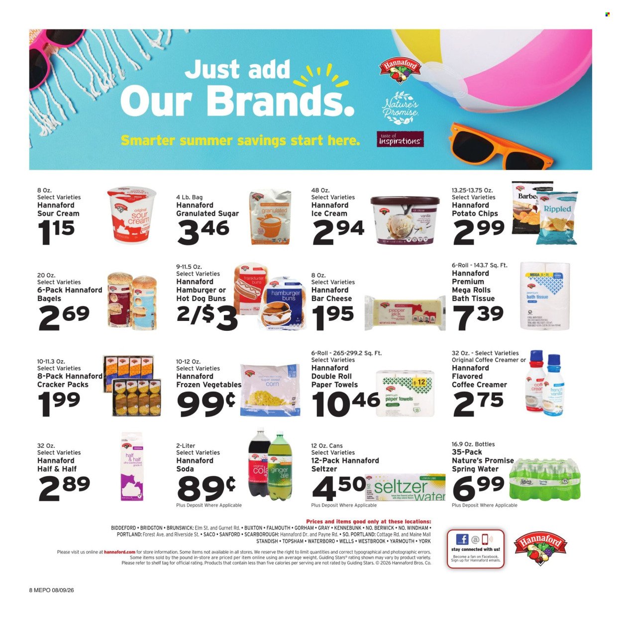 HANNAFORD ad - Weekly Ad