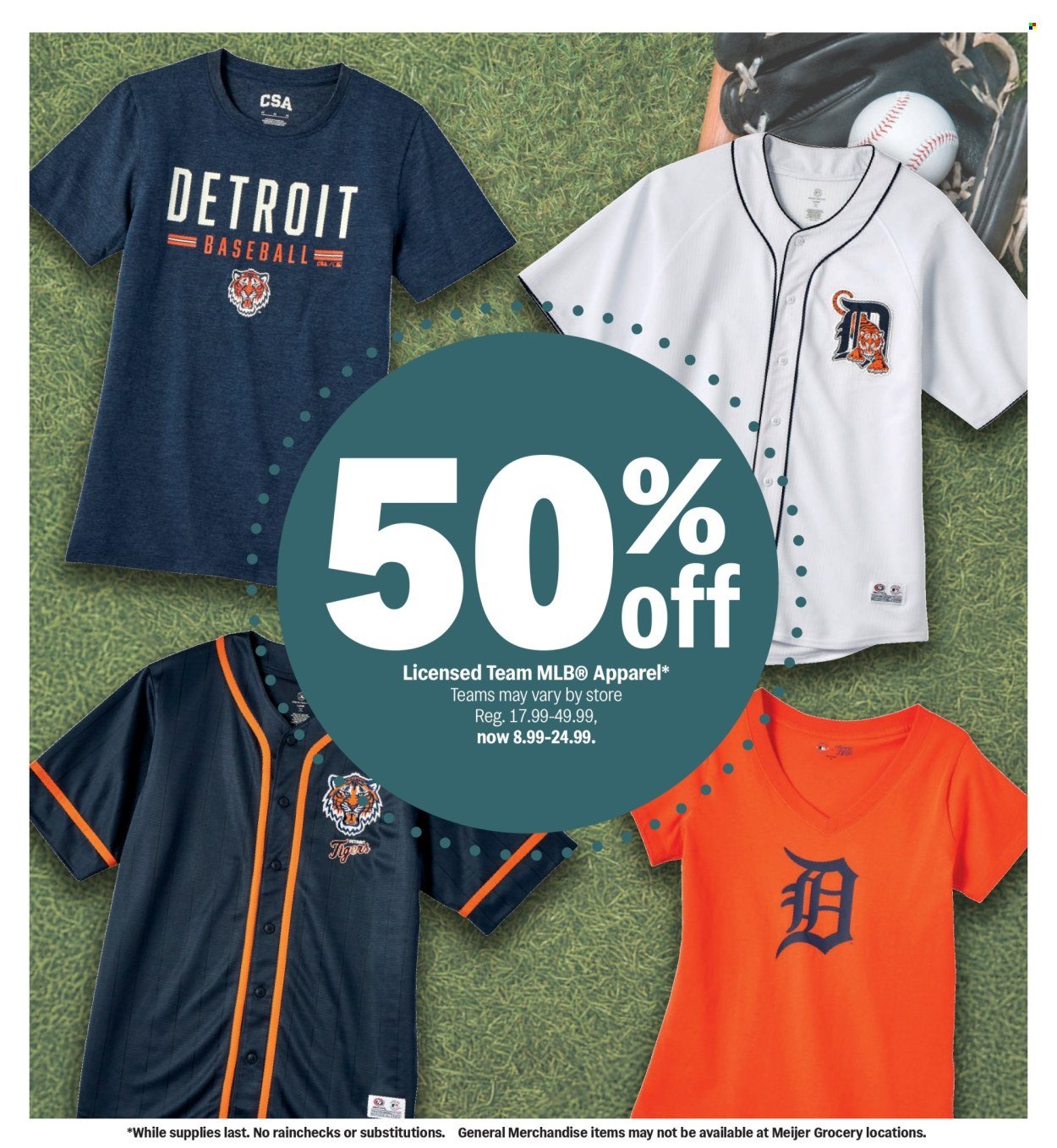 MEIJER ad - College Vibes. Real Low Prices