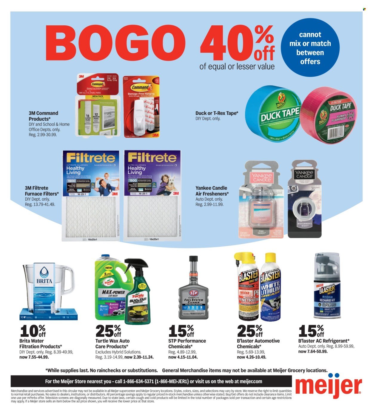 MEIJER ad - College Vibes. Real Low Prices