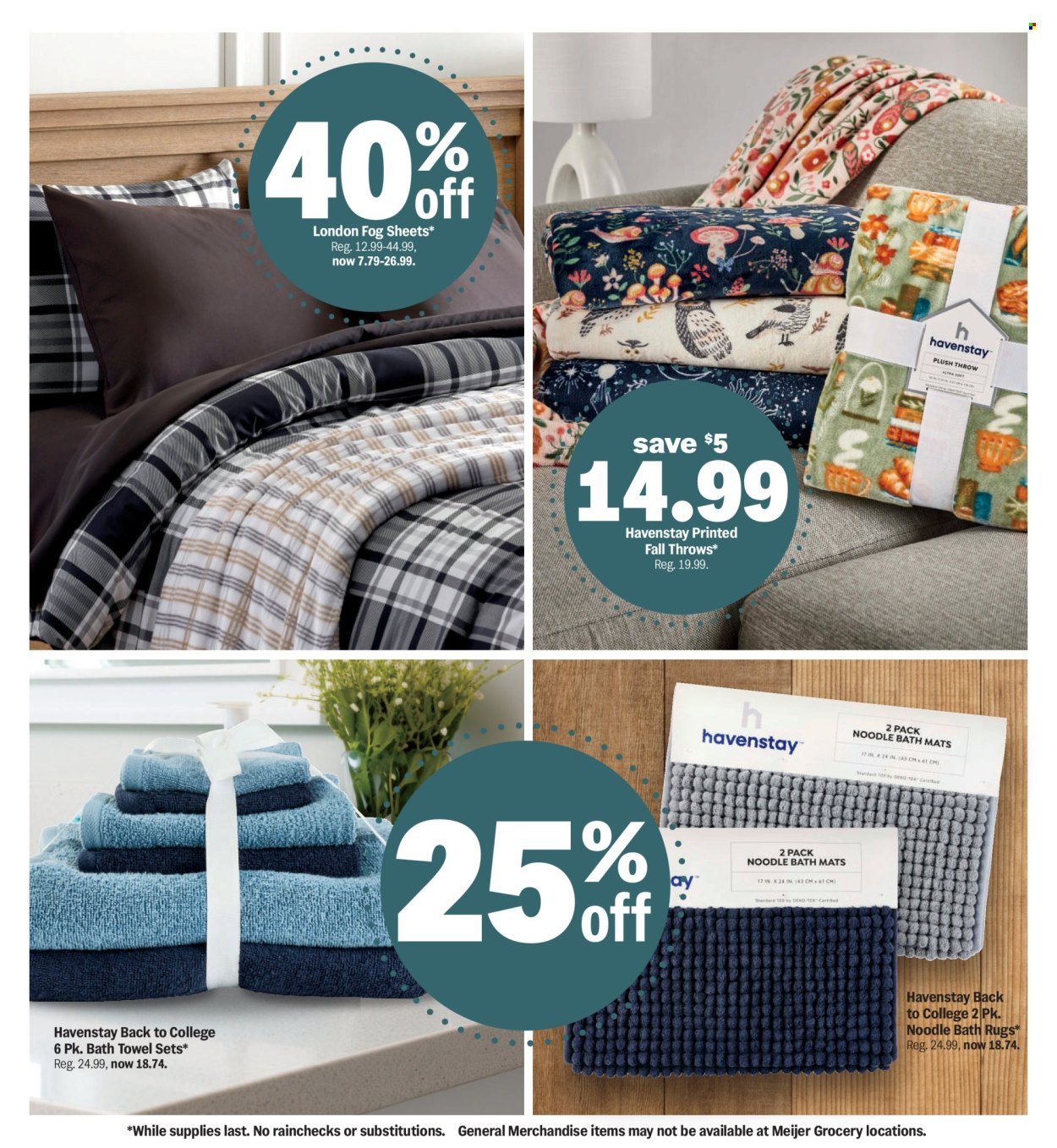 MEIJER ad - Back to College Deals