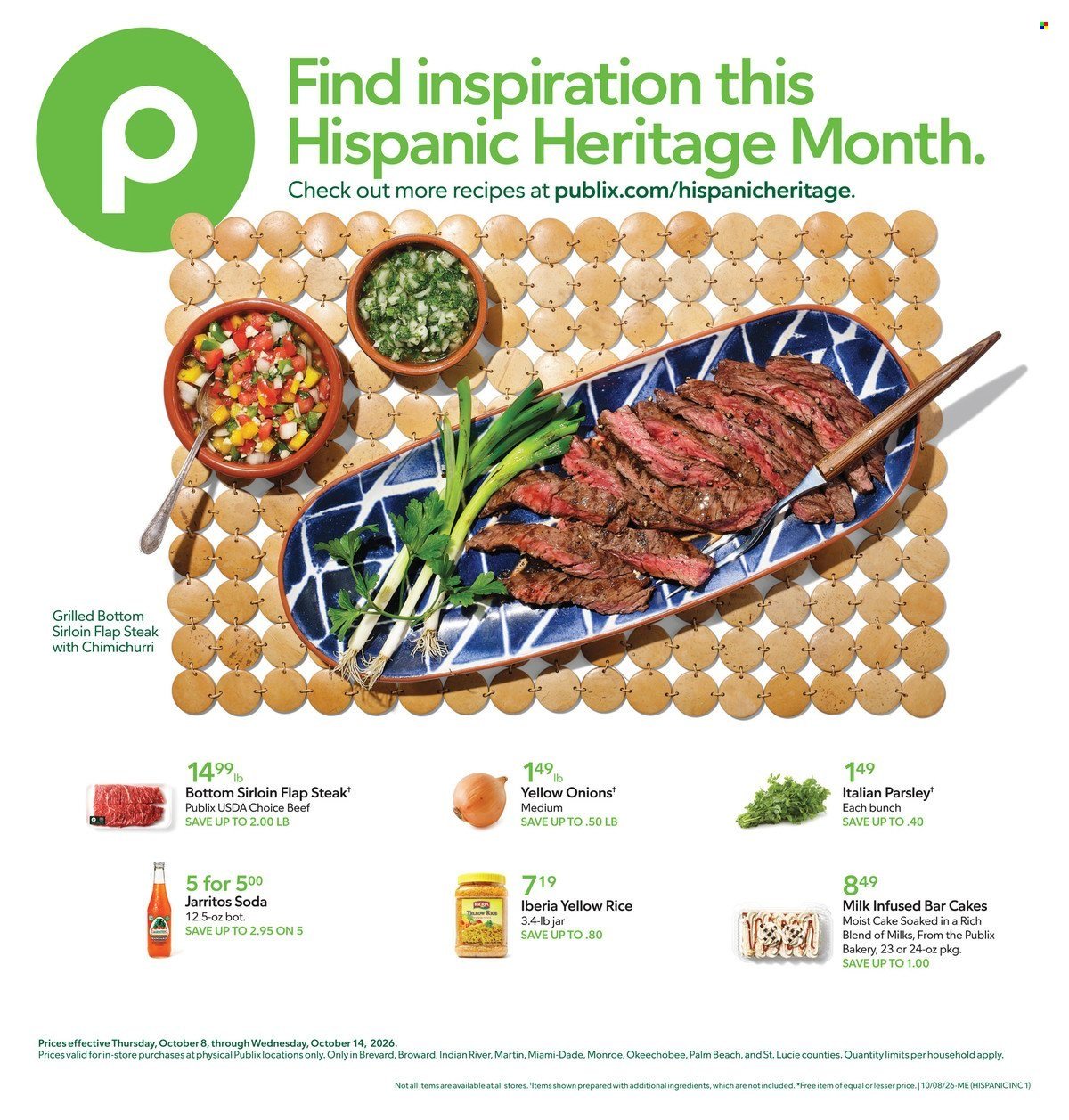PUBLIX ad - Hispanic Heritage Month
