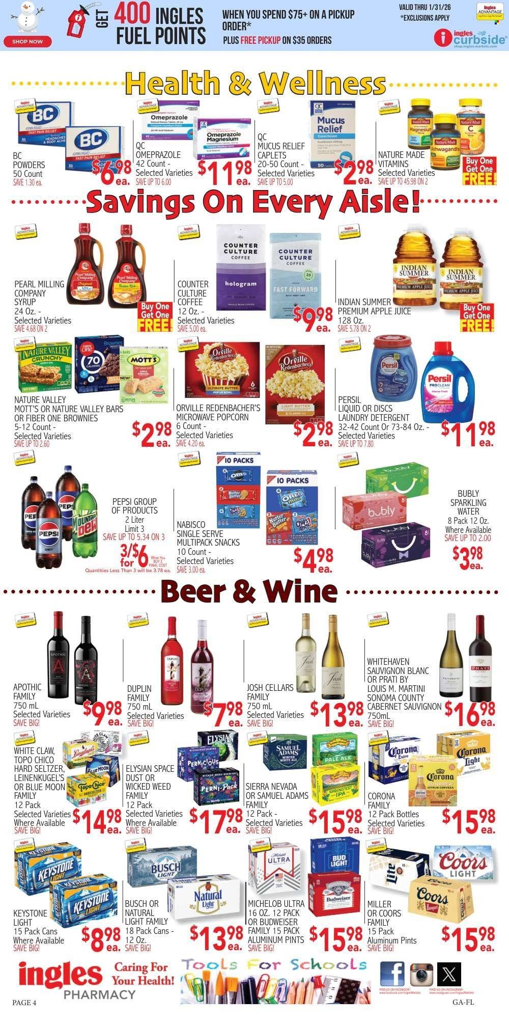 INGLES ad - Specials