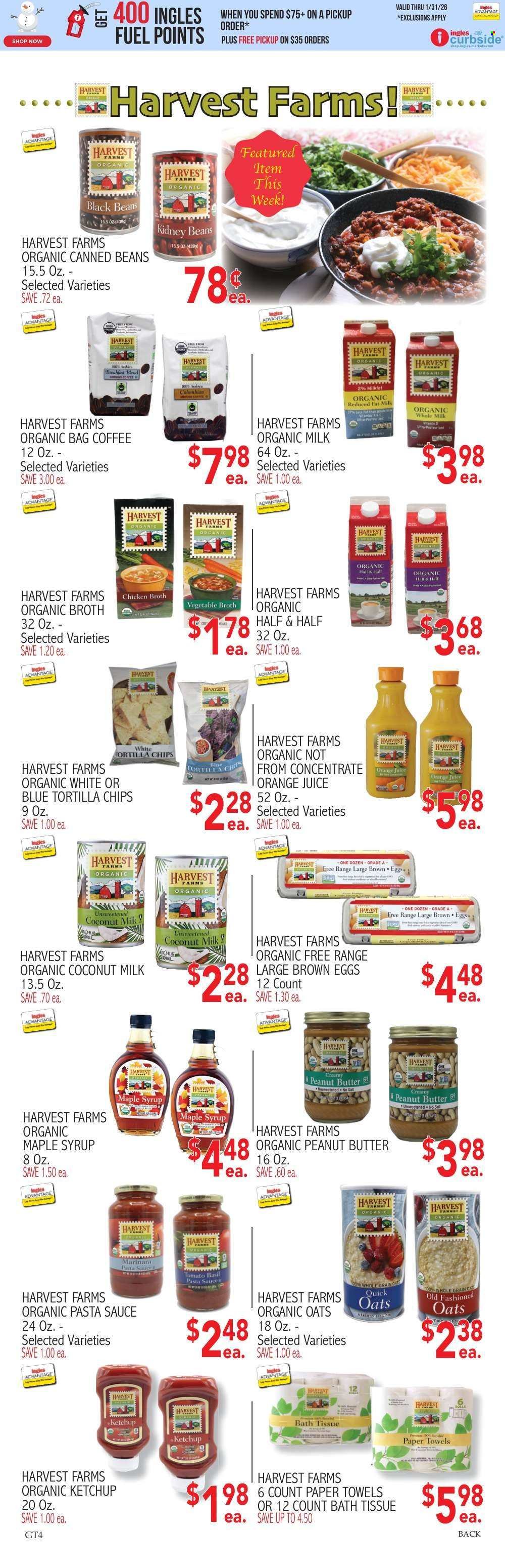 INGLES ad - Specials