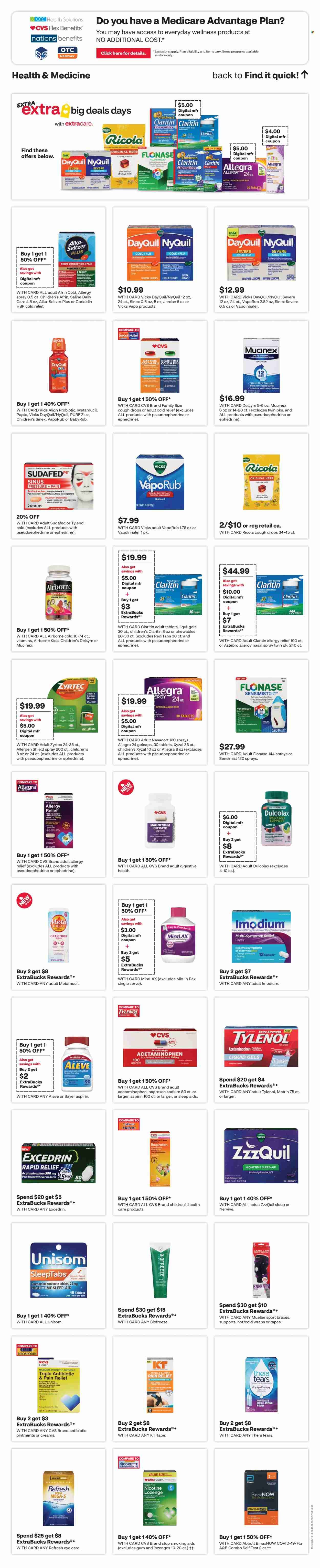 CVS PHARMACY ad - Weekly Ad