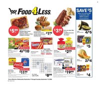 FOOD 4 LESS ad - Weekly Ad