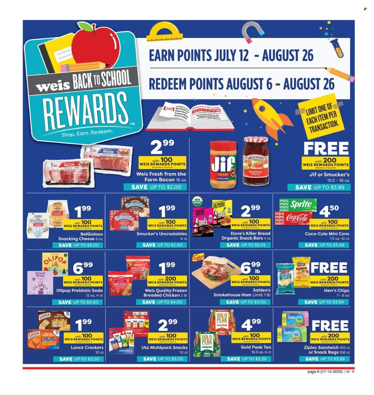WEIS ad - Ad Specials