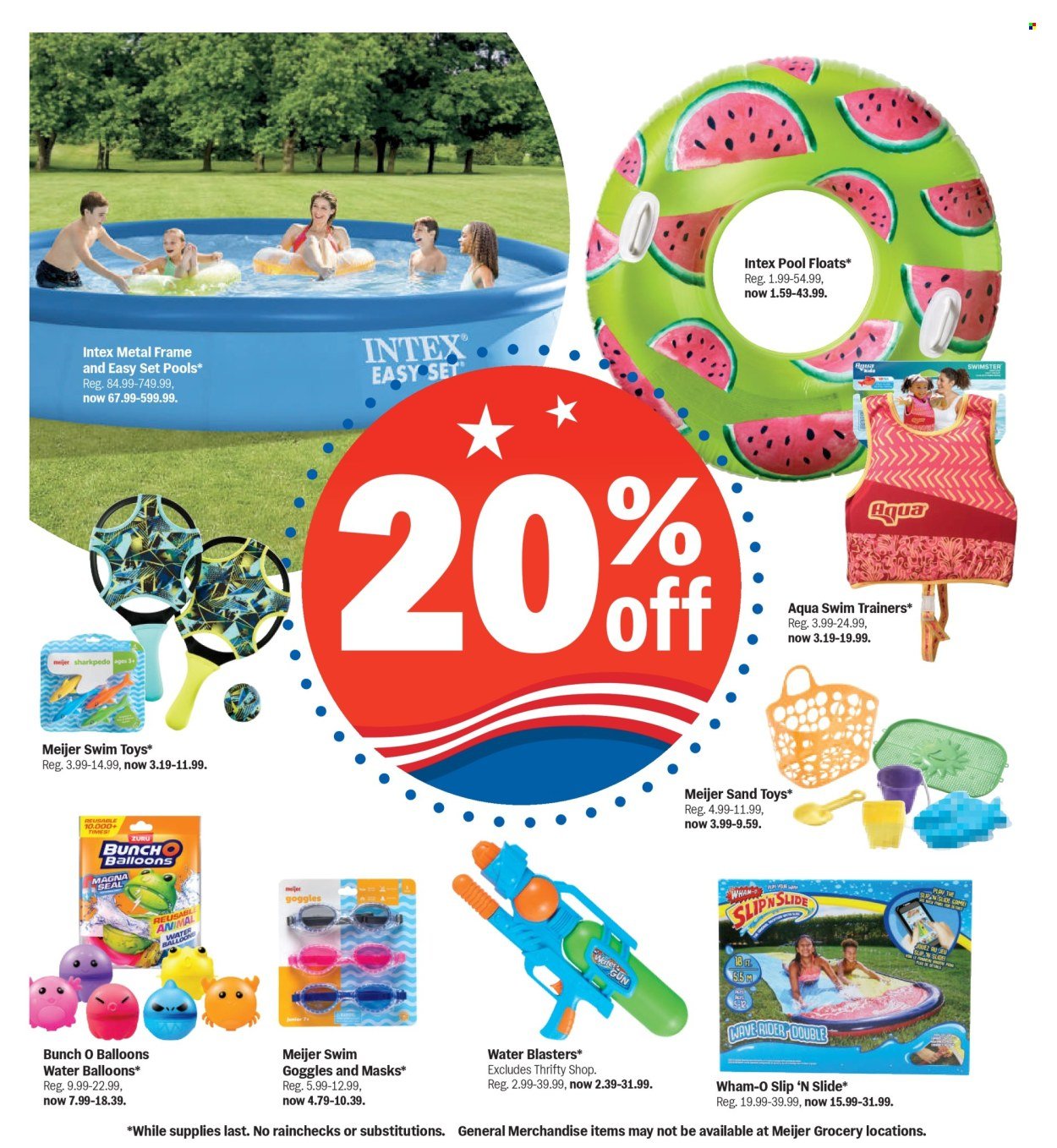 MEIJER ad - The good life is deals all summer