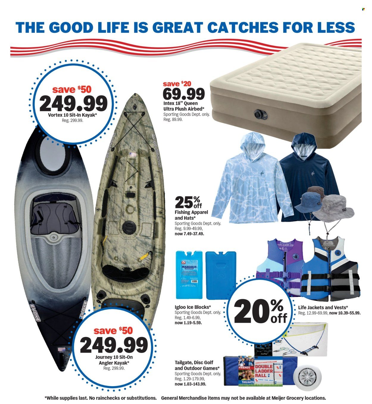 MEIJER ad - The good life is deals all summer