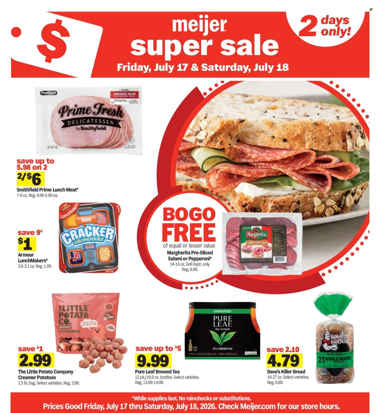 MEIJER ad - Super Sale