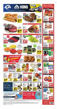 VONS ad - Weekly Ad
